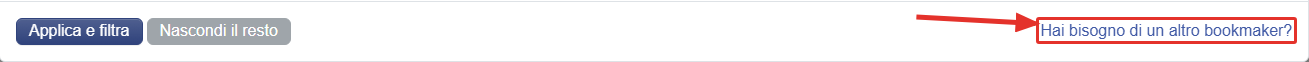 Suggerendo bookmakers